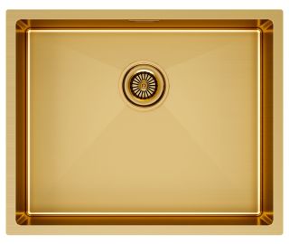 Мойка кухонная Paulmark Next PM215444-BG брашированное золото